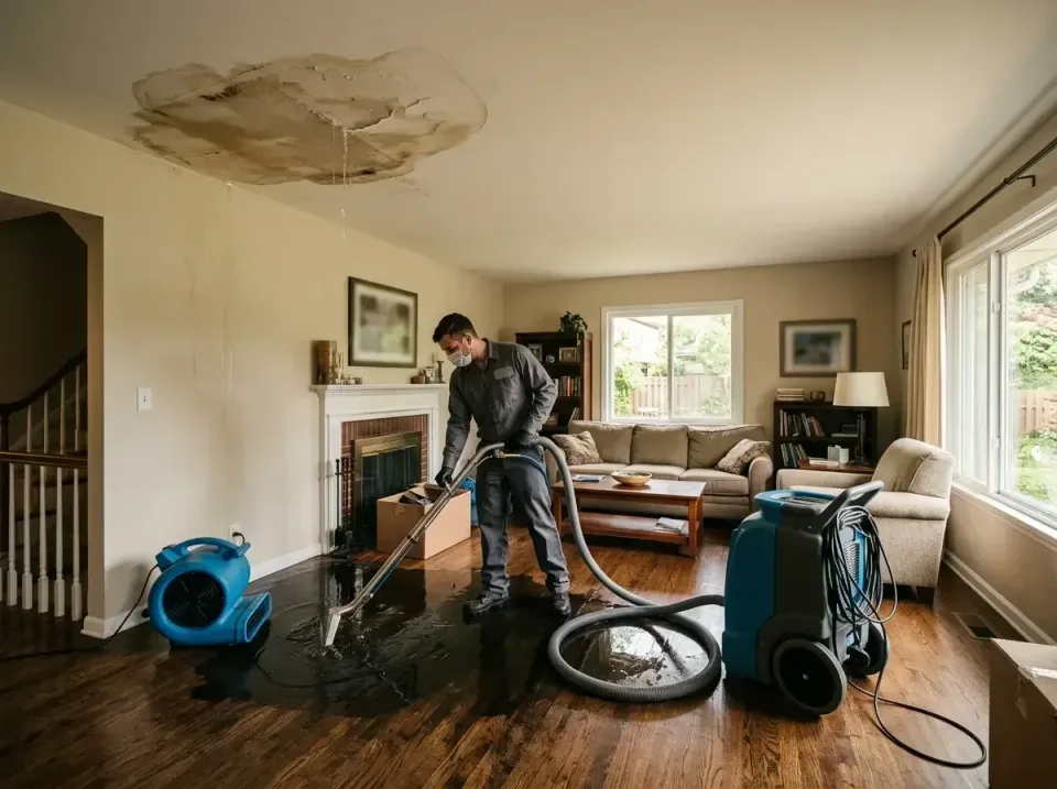 attic-pipe-burst-ceiling-drip-008 — frequently asked questions, Water Damage Restoration & Carpet Care in Lockhart, FL